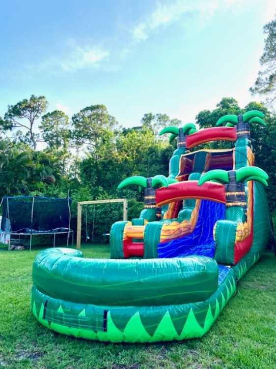 18ft Emerald Water Slide